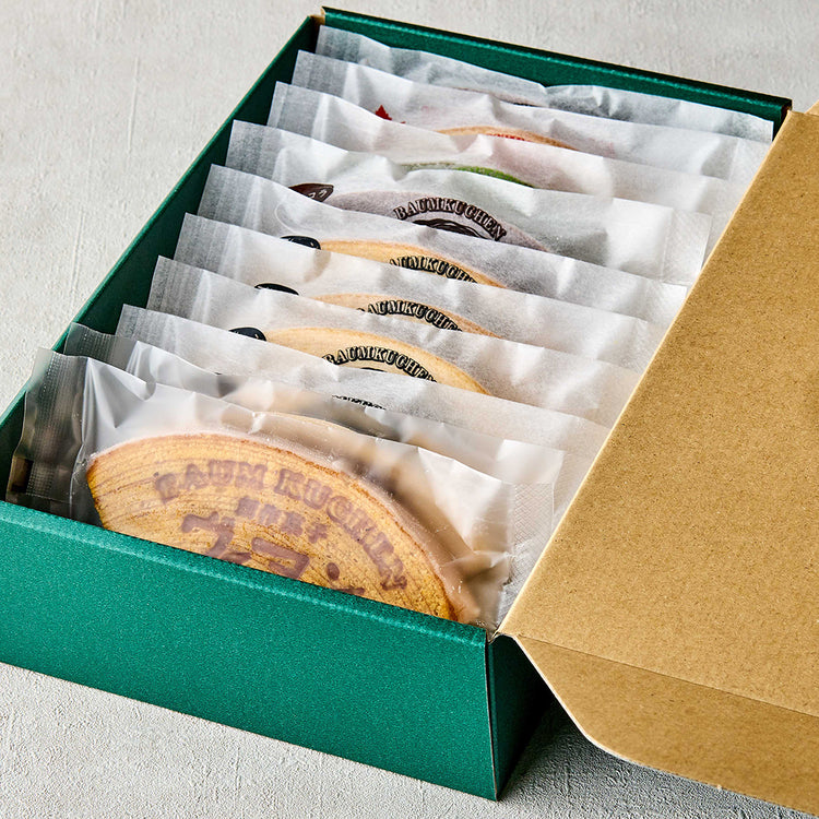 【WDシール付き】詰め合わせ バウムクーヘンセット (10枚)|3/9までの注文で3/13 or 3/14お届け