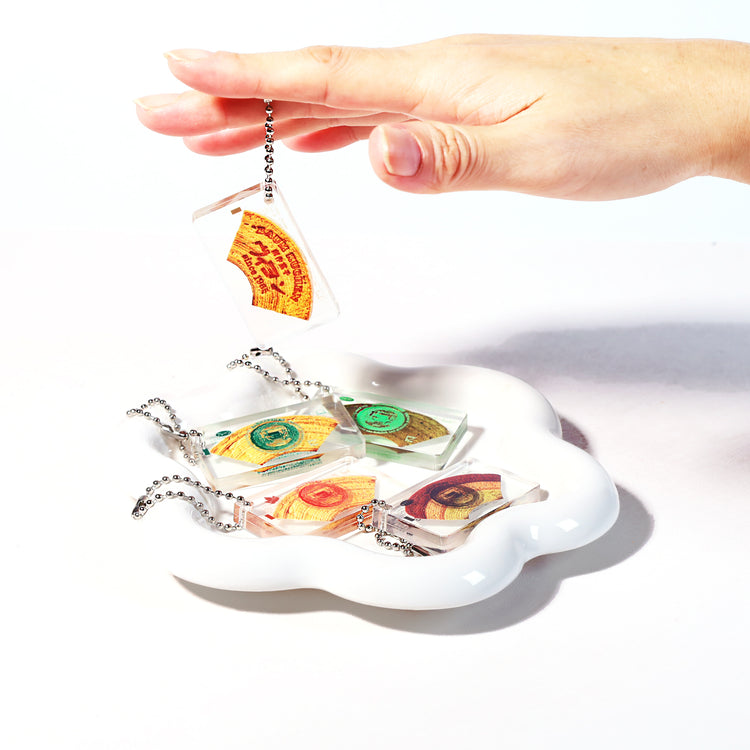 【数量限定】バウムクーヘンキーホルダー単品 (種類ランダム)